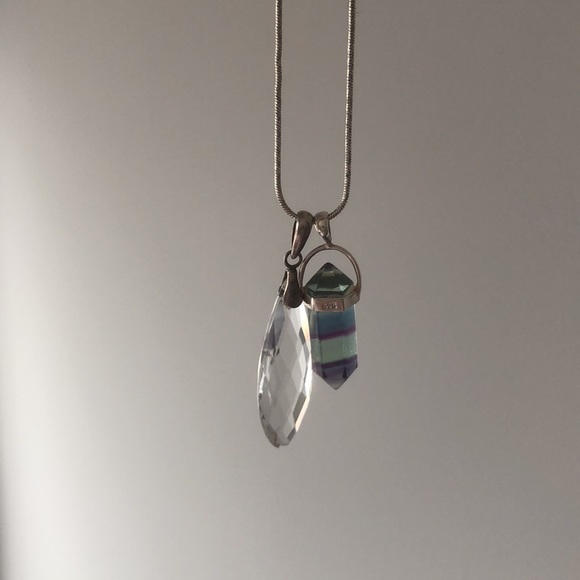 Silver Crystal Pendants - Picture 5 of 8